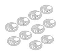 Akozon 10 Pcs Moins en Acier Round Beehive Porte de 6,8 Cm Rotation Rotation Beekee Fournitures pour les Hautes Performances