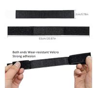 Akozon 10 PCS STACTES DE Rachets Nylon RÉGLABLES pour HOVERBOE Kart - Câble DE Fixation DE Crochet et DE Boucle pour la Fixation Sécurisée (Black)