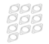 Akozon 10 pièces Joint d'échappement Poubelle entretoise dérivation d'échappement pour Poubelle 38mm/1.5in