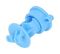 Akozon 100 Pcs Insulateurs de Type Screw/Fastener ABS Heavy Duty pour Clôtures électriques de 55 Mm de Longueur, 48 Mm de Largeur Parfaite pour l'utilisation de l' et du Jardin (Blue)