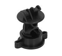 Akozon 100 Pcs Insulateurs de Type Screw/Fastener ABS Heavy Duty pour Clôtures électriques de 55 Mm de Longueur, 48 Mm de Largeur Parfaite pour l'utilisation de l' et du Jardin (Black)