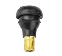 Akozon 100 PCS Motorcycle de Voiture Universal Remplacement Snap en Vanne de Pneu Pneu Alliage de Caoutchouc TR412 TR413 TR414 pour Le Kit de Pneu sans Tube (Tr412)