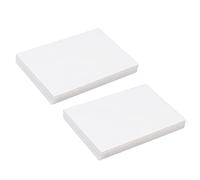 Akozon 100pcs 4x6 Cartes Postales Vierges Premium cartonné Blanc pour l'art, l'artisanat, les Invitations et les Occasions Spéciales