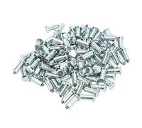 Akozon 100pcs Roue de Roue étalon galvanisé Fort GLIP-glissé Résistant aux Véhicules en Cartron