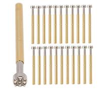 Akozon 100pcs Spring Test Probe, 9 Claws Testing Pinons de Chargées, Fournitures Industrielles, 2,36 Mm P156 H