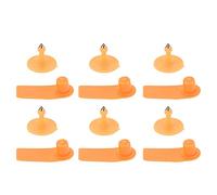 Akozon 100set Livestock Ear Tag Kit pour Moutons, Chèvres, Bétail, Porcs - Étiquettes d'oreille en Plastique Brillantes pour l'identification et Le Suivi des Animaux