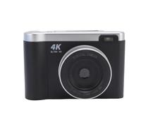 Akozon 1080p 12MP Camera Numérique Auto Focus Vlog Camera 2,8 Pouces écran Flip 8X Zoom Numérique Anti-Shake Photographie Voyage Selfie (Black)