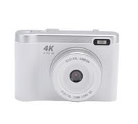 Akozon 1080p 12MP Camera Numérique Auto Focus Vlog Camera 2,8 Pouces écran Flip 8X Zoom Numérique Anti-Shake Photographie Voyage Selfie (White)