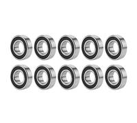 Akozon 10pcs 6003-2RS Roulement à Billes Profonde 17mm * 35mm * 10mm