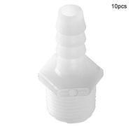 Akozon 10pcs Aquarium 1/2 "Adaptateur de Tuyau de Filetage Polyvalent (10 mm)
