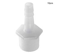 Akozon 10pcs Aquarium 1/2 "Adaptateur de Tuyau de Filetage Polyvalent (8 millimètres)