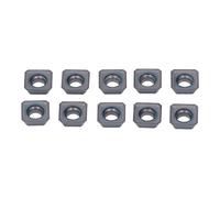 Akozon 10pcs en Carbure Revêtu Insert des Lames de Serrage CNC pour le Broyage de Précision