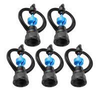 Akozon 10pcs Femelle Feme G1 / 2 et G3 / 4 Plastic Rotation Sprinkler Buses pour Irrigation de la Pelouse