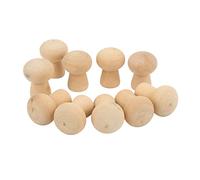 Akozon 10pcs Poupées de Chevilles en Bois Inachevées DIY Craft.