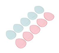 Akozon 10pcs Soft Finger Makeup Sponges - Pouffle Cosmétique élastique pour Fond de Teint, Correcteur, Crème BB - Portable, adapté à la Peau, à Double Utilisation Application Facile pour le