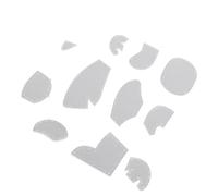 Akozon 11pcs Template d'éléphant Ensemble de Souvernes en Acrylique Template de Matelasse en Jeu pour les Projets de Couture de Bricolage Adorables Modèles de Motifs d'éléphants