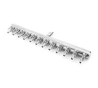 Akozon 12 Joint Moins en Acier Aquarium As Air Control Vanne pour Le Réservoir de Pêche