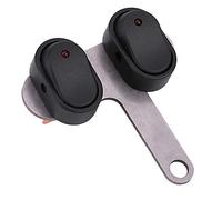 Akozon 12V Moto Scooter Interrupteur on-Off Phare Guidon Étanche Commutateurs Bouton(B Type)