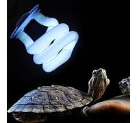 Akozon 13W B Lampe pour Reptiles pour Lézards et Tortues | Lampe Imitation Lumière du Soleil 220-250 V à économie d'énergie | Améliore la Croissance Osseuse et Prévient la Carence en Calcium