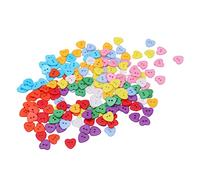 Akozon 180 PCS Boutons de Couleur Mixte 15 Mm 15 Mm Boucles de Couture Durables et Polyvalentes pour les Vêtements, l'artisanat et les Projets de Bricolage
