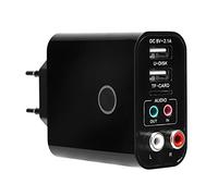 Akozon 2 en 1, Une Application Contrôle 110 240V 5.0 Émetteur de Récepteur sans Fil (Version de contrôle à Distance Prise UE)