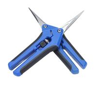 Akozon 2 PCS Garden d'élagage des Cisaillements Ergonomiques de Pruneaux à la Main avec des Lames en Acier Droites et Incurvées pour des Soins de Plantes Précises