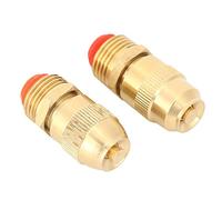 Akozon 2 Pièces G1 / 2 FNPT DN15 Copper Lawn Sprinkler Muzing Buse pour le Refroidissement et l'irrigation