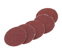 Akozon 200pcs Disques de Papier de Verre Rouges 1 Pouces Grits Assortis et Protection Thermique Parfaite pour le Polissage en Voiture et la Finition en Bois (400#)