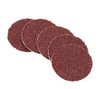 Akozon 200pcs Disques de Papier de Verre Rouges 1 Pouces Grits Assortis et Protection Thermique Parfaite pour le Polissage en Voiture et la Finition en Bois (240#)