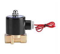 Akozon 220V DN10 3/8 "Électricité Salonoïde Normalement Fermée pour l'eau, l'huile, 'air et le Gaz - Soupape électromagnétique pour le Contrôle du Fluide