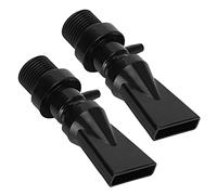 Akozon 2PCS 3PCS 360 ° Rotation de Buse de Bille de Canard pour Aquariums Aquariums ajusté en Eau de Pêche Tube de Sortie d'Eau avec Port d'aération