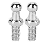 Akozon 2pcs CNC Aluminium Boule en Alliage Boulon Durable pour les Entretoises à Gaz Bonnet M8 M6 Silver (M8)