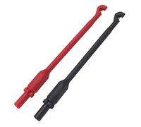 Akozon 2pcs J.30016 Crochets de Test Multimètre de Sonde de Piercing isolé avec un Connecteur de 4 Mm pour la Réparation des Voitures et les Tests de Diagnostic