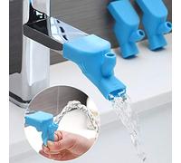 Akozon 2PCS Kitchen Faucet Extender - Attachement du Robinet pour Enfants pour un Lavage et une Consommation de main-d'œuvre Plus Faciles (BLUE)