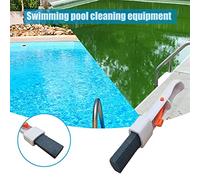 Akozon 2PCS Outil de Nettoyage de la Piscine en Pierre de Pierre de écologique avec Clamp/Holder en Forme de V, s'adapte à la Tige Télescopique Universelle de 3 Cm pour Un élimination Efficace de