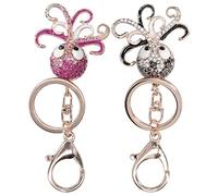 Akozon 2PCS RSELT Keychain Pendant Charm à Mode (#5)