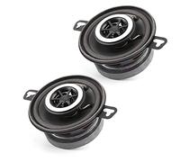 Akozon 3.5 Pouces 200W Haut-Parleur Coaxial pour Voiture Paire | Construction en matériau ABS, haut-parleur stéréo pour porte ou panneau de voiture, conception haute sensibilité, processus