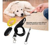 Akozon 3pcs Ultrasonic Dog Training Whistle with Lani et Clicker - Teach Commandes, Sound Ajustivable pour Toutes Les Races