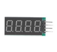 Akozon 4 Chiffres 7 Segment I2C, Affichage LED du Module de Tube Numérique I2C, E Affiche l'interface DC 5V 3.3V DM43B04