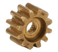Akozon 4305-0025-0012 Engrenage Servo Engrenage en Laiton à 12 Dents Cannelure à 25 Dents Mod 0.8 Servo de Remplacement d'Engrenage, Accessoire Multifonctionnel pour Un Usage Domestique