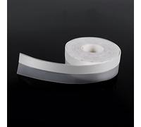 Akozon 5 Mètres de Long Silicone Rubber Praft Excluder Strip - Fenêtre à l'épreuve des Intempéries et Ruban de Scellage de Porte pour Insonorisation et Isolation (Semi-transparent)