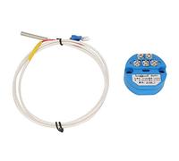 Akozon -50~400 degrés PT100 transmetteur de température DC24V Sortie capteur 0-10V