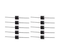 Akozon 50pcs 10a10 1000v, Diode 12V Haute Tension Rectification 10a Diode Schottky à Sens Unique de conductivité électrique