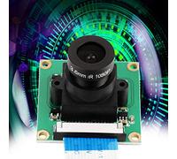 Akozon 5MP OV5647 Came Camera Module Bande pour RUSFBERRY PI B 3/2-32X32MM, Résolution 2592x1944, Lentille Fixe, Angle de Visualisation de 65 °, Interface CSI