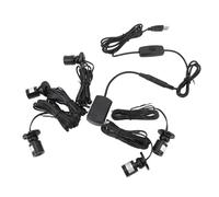 Akozon 5pcs Mini Lumières à la LED Lights USB 5V LUMIÈRE Chaude - RÉGLABLES DE 6,6 Pieds pour Bijoux, œuvres d'art, Expositions d'armoire - Drimmer pour Une Présentation Améliorée