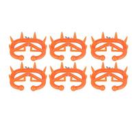 Akozon 6pcs Farm Plastic Farm Animals pour Le Mollet et Les Bovins - Équipement de Sevrage corégé et pour Le Bétail