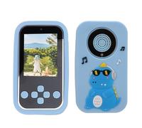 Akozon 96MP Camera Numérique Haute Définition Double Lens Mp3 Music Player for Kids Adults (Blue)