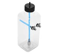 Akozon Accessoire de Modèle de Télécommande, Réservoir de Carburant Transparent 300ml pour Avions RC 15-26CC-capuchon Métallique CNC, étanche, Installation Facile (500 ML (pour Les Avions de 50 à 70