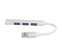 Akozon Accessoires Informatiques, Convertisseur D'adaptateur D'alliage D'aluminium de Port du Concentrateur USB3.0 Ultra-Rapide du Diviseur 4