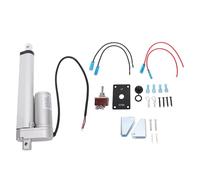 Akozon Actionneur Linéaire de 6 Pouces de 6 Pouces à DC 12V avec Mouvement de 5 Mm / S à Haute Vitesse, capacité de Chargement de 337 Livres et Commutateur intégré, Idéal pour les